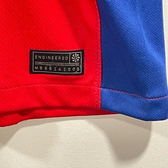 Nike USMNT 2024 Away Soccer Jersey Mens XL Blue Red Long Sleeve Dri-FIT USA NEW